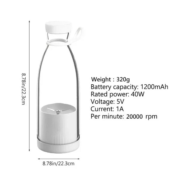 Mini licuadora rápida portátil 420ml